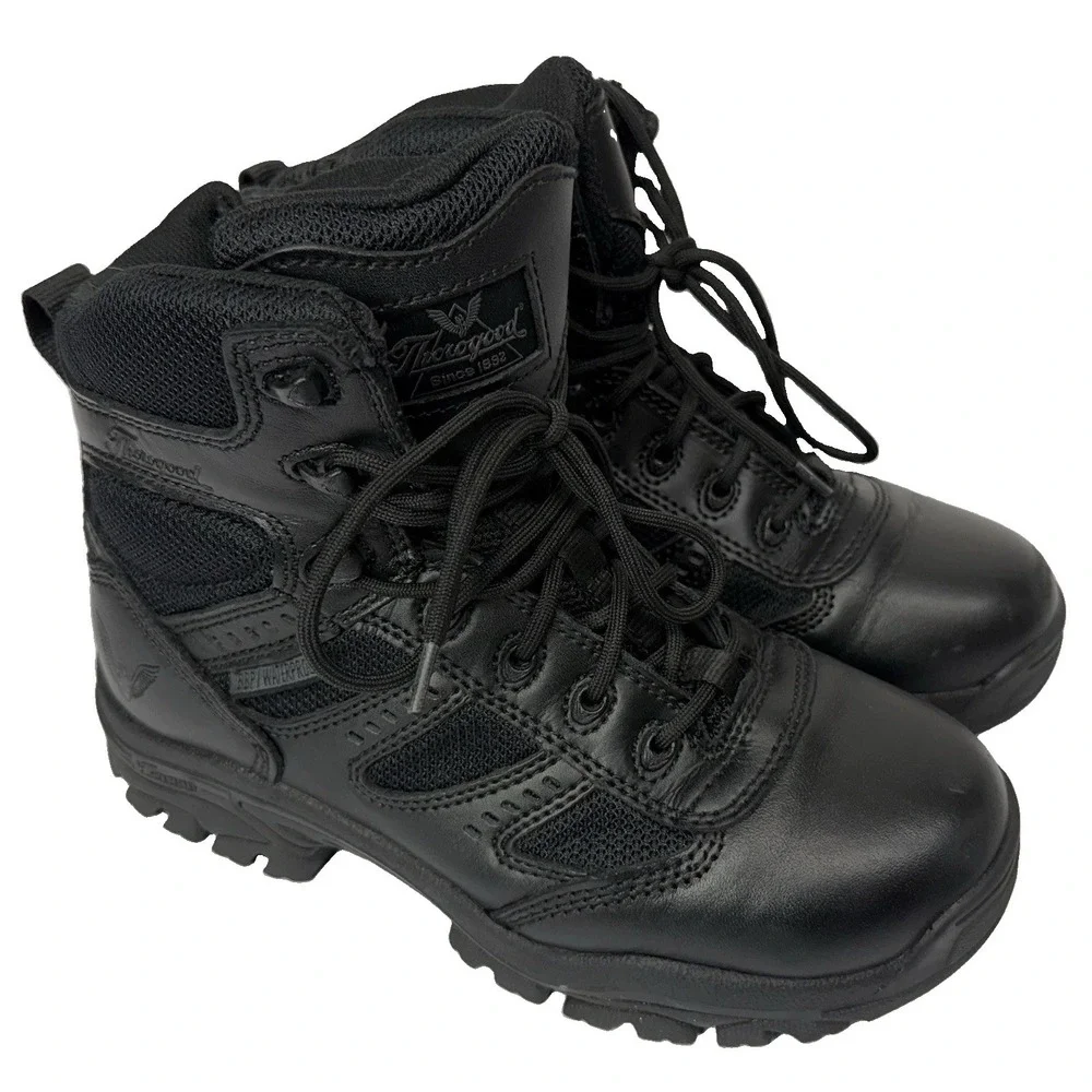 Thorogood The Deuce Series Waterproof 6″ Tactical Side Zip Mens Size 5.5 M